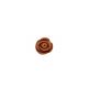 Royal Icing 1.12 inch Brown Rose 12 pieces