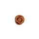 Royal Icing 1.5 inch Brown Rose 10 pieces