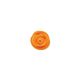 Royal Icing 1.5 inch Orange Rose 10 pieces