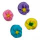 Royal Icing 0.50 inch Flower Mix 24 pieces