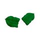 Royal Icing 3/4 inch Green Leaf 30 pieces