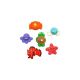 Royal Icing 3/4 inch Sea Critter Mix 6 pieces