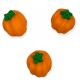 Royal Icing 1/2 inch Pumpkins 24 pieces