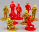 Fire Fighter Cake Novelty Decoration 3 pieces