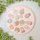 Mini Christmas 2 Silicone Fondant Mold
