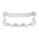 Banner 5 inch Cookie Cutter