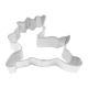 Reindeer 3 inch Cookie Cutter