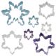 Snowflake Cookie Cutter Set 7 pieces