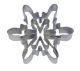 Snowflake Cutouts 3 inch Cookie Cutter