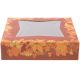 9x9x2.5 Autumn Fall Pie Bakery Box