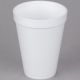 White Styrofoam Cup 12 oz 50 pieces