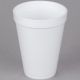 White Styrofoam Cup 12 oz 50 pieces