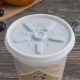 Hot Cold Vent Lid fits 8 oz 12 oz Styro Cup 50 pieces