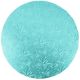 10 inch Tahiti Blue Round Circle Foil Cake Board