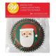 Santa Baking Cupcake Liners 24pc