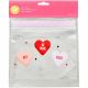 Valentine Heart Reseal Treat Bags 20 pieces