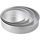 Round 3 inch Deep Cake Baking Pan Set 4 pieces