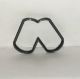 Dual Dog Tag Fondant Cookie Cutter