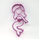 Mermaid Fondant Cookie Cutter