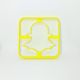 Snapchat Fondant Cookie Cutter