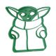 Mandalorian Child Baby Yoda Fondant Cookie Cutter