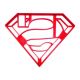 Superman Logo Fondant Cookie Cutter