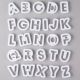 Alphabet Cookie Cutter Set 1.5 inch - 26 pieces