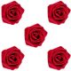 Foam Rose Red 5 pc