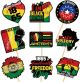 Juneteenth Picks 18 pieces