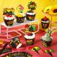 Juneteenth Cupcake Wrap and Picks 8 sets