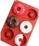 6 cavity Donut Silicone Mold Pan