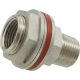 Bulkhead Fitting 1/2 inch FPT x 1/2 inch MPT