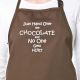 Hand Over the Chocolate FUNNY APRON