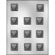 Heart Squares Chocolate Mold
