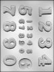 Numbers Chocolate Mold