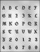 Letters Numbers Chocolate Mold