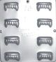 Vampire Teeth Chocolate Mold