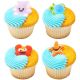 Sea Buddies 1.5 inch Sugar Decoration 8 pieces