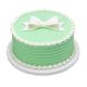 Gumpaste 6 inch White Bow