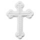 Gumpaste 3.85 inch Ornate Cross