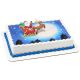 Santa Sleigh Christmas Cake Decoration