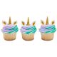 Mini Unicorn Sugar Decoration Set