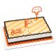 Slam Dunk Basketball Cake Kit