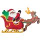 AA Santa Sleigh Cake Layon