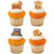 Thanksgiving Cuties Rings 6 pc