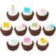 Baby 1 inch Sugar Decoration Mix 12 pieces