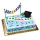 Congrats Banner Cake Pick