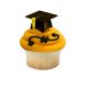 3 D Graduation Cap Pick 6 pieces