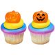 Halloween Jack O Lantern Ring 6 pieces