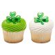 St Patricks Day Shamrock Ring 6 pieces